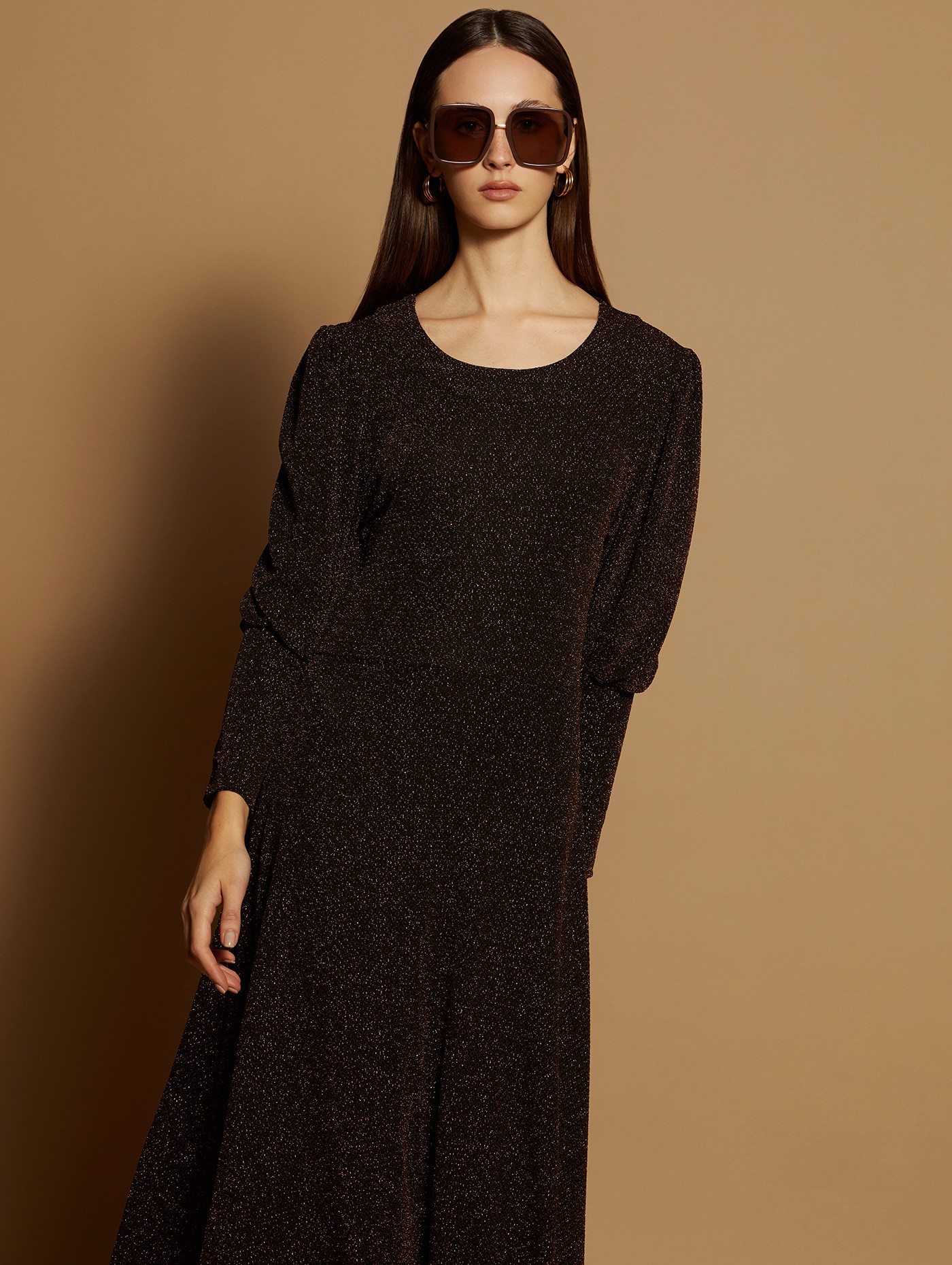 Lurex knit dress 2