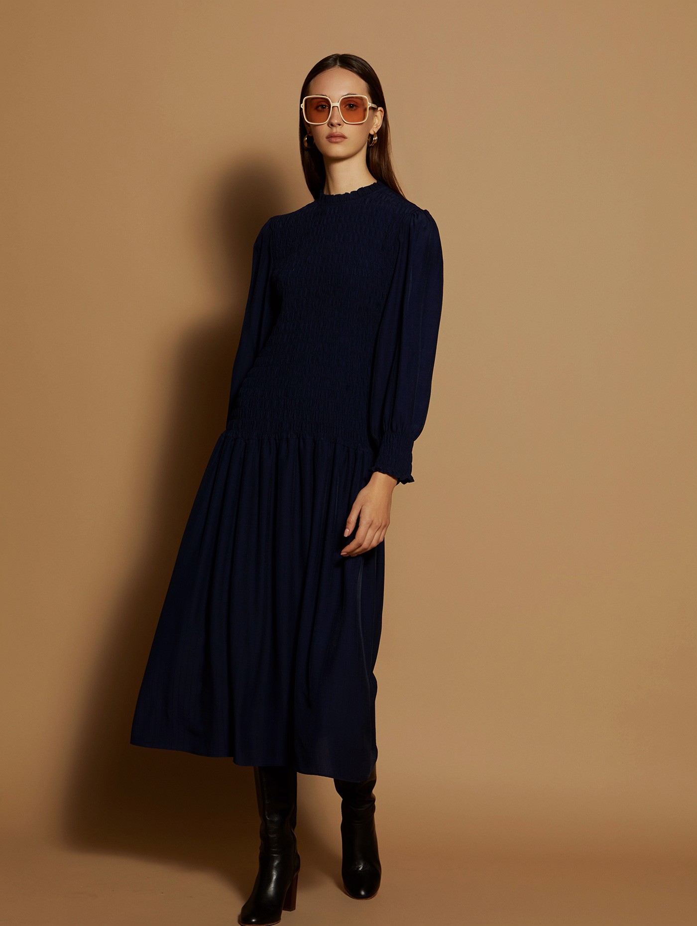 Smock midi dress 6